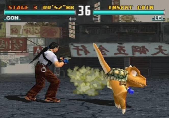 Gon, Karakter Paling Unik dalam Sejarah Tekken, Dino dengan Kentut Beracun