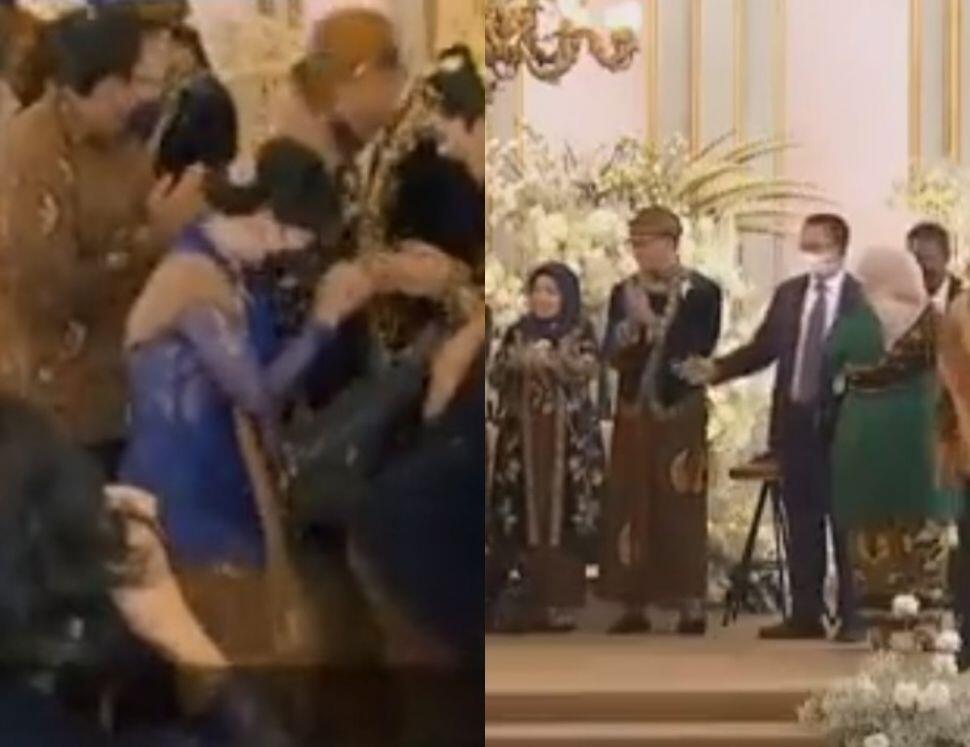 Beda Salaman Anies & Ahok di Pernikahan Kaesang-Erina,