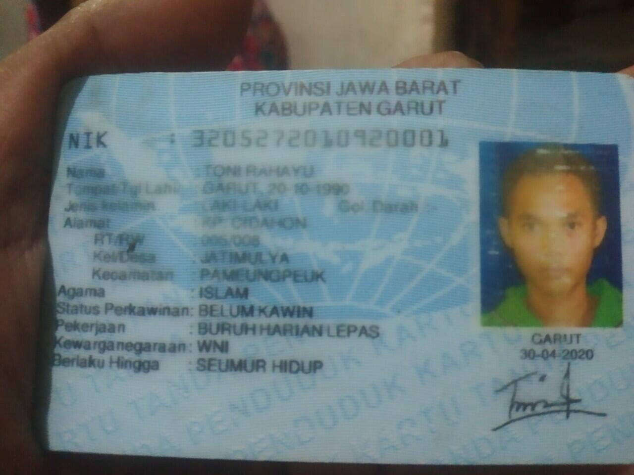Wanted!!! Toni Rahayu 