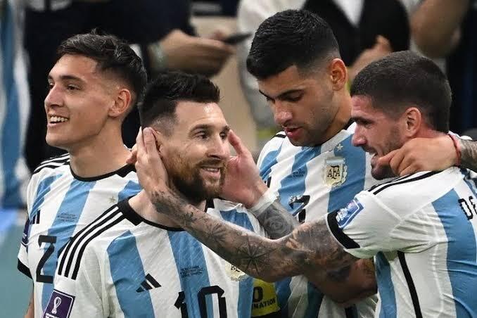 Argentina Tampil Perkasa Masuk Final, Mencukur Kroasia Tanpa Balas 3-0!