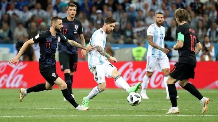 Argentina Tampil Perkasa Masuk Final, Mencukur Kroasia Tanpa Balas 3-0!