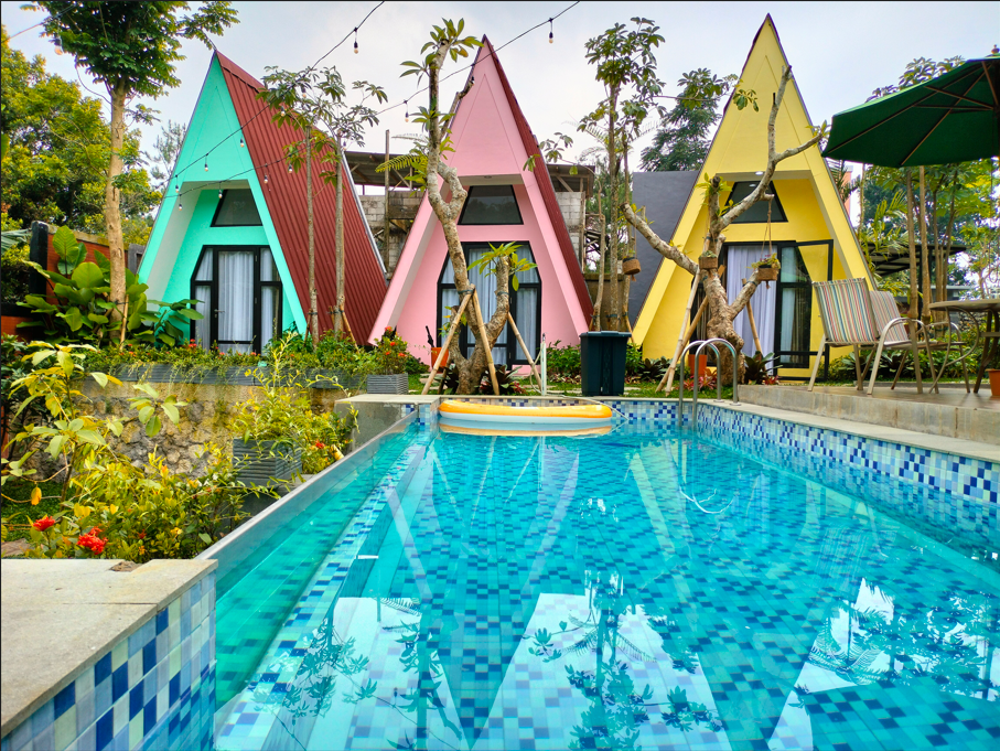 &#91;Staycation&#93;Baith Coffee GLAMPING ESTETIK TERMURAH SEINDONESIA DI BOGOR