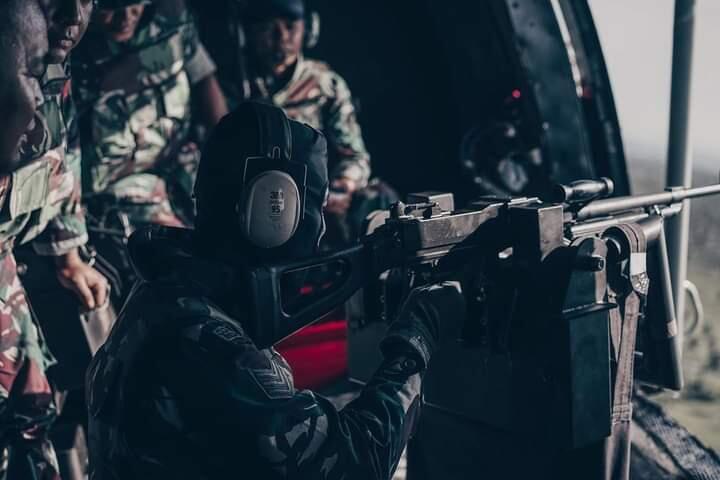 Vektor SS-77 - Senapan Mesin Serbaguna yang Digunakan Personel Air Gunner TNI AU