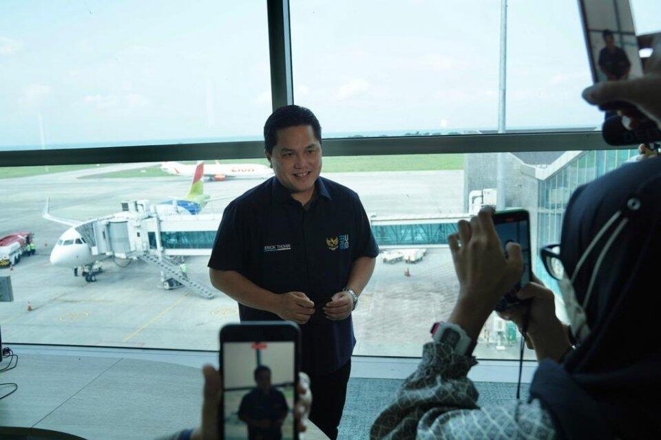 Erick Thohir Lobi Pemerintah Qatar untuk Tambah Investasi di Indonesia