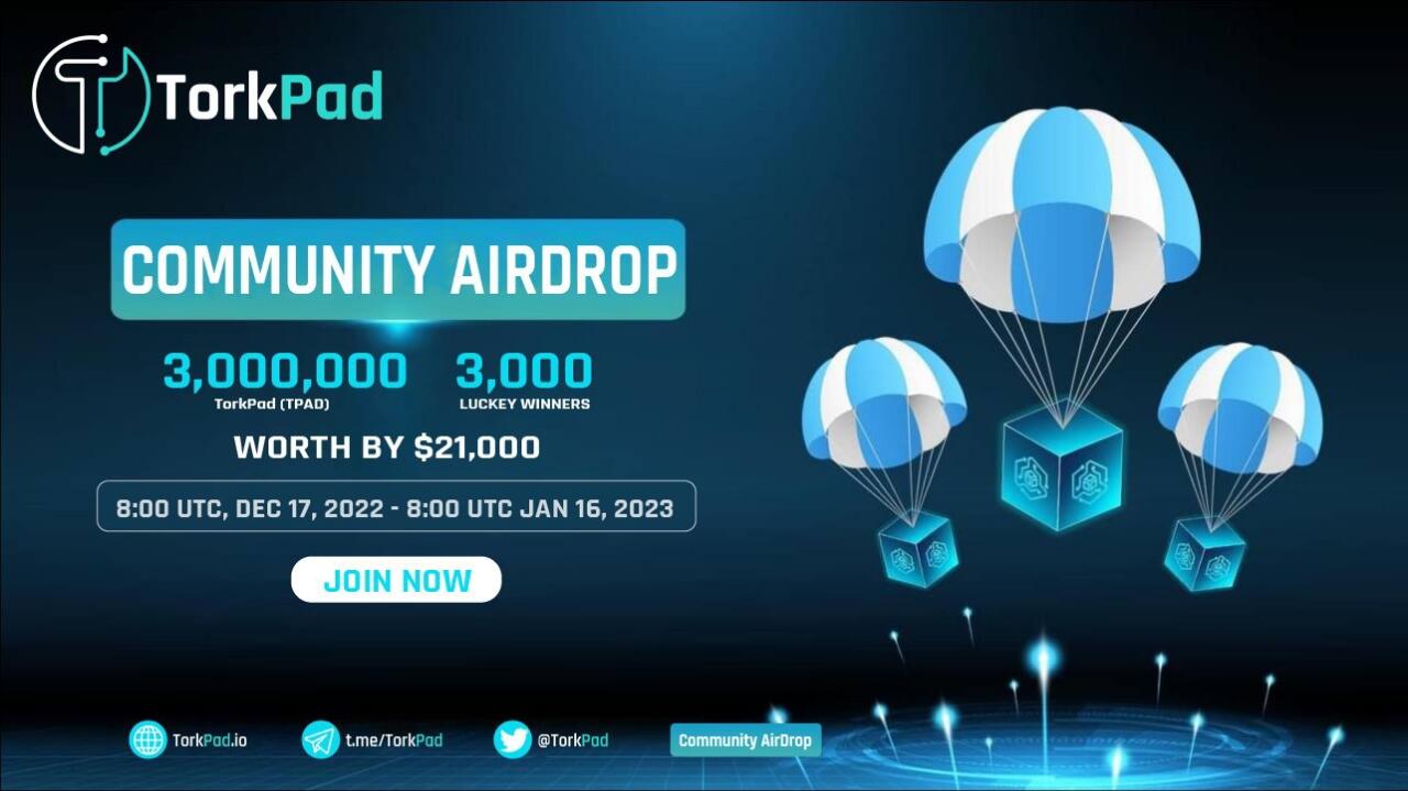 TorkPad Airdrop