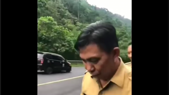 6 PNS Angkuh di Pemprov Sulut Tabrak Pengendara Motor Enggan Minta Maaf, Ancam korban