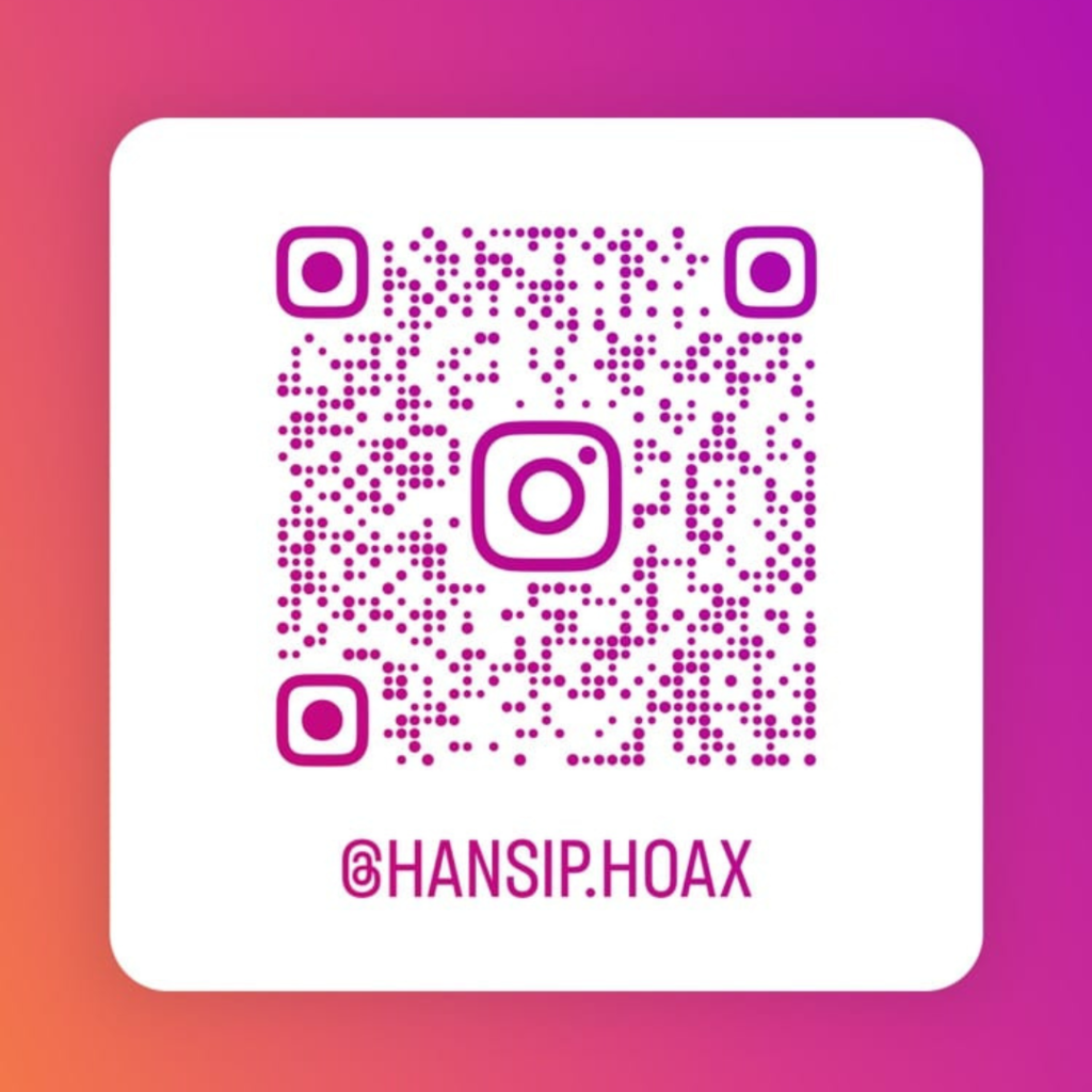 Gabung Grup WA, Telegram, dan Instagram Hansip Hoax!