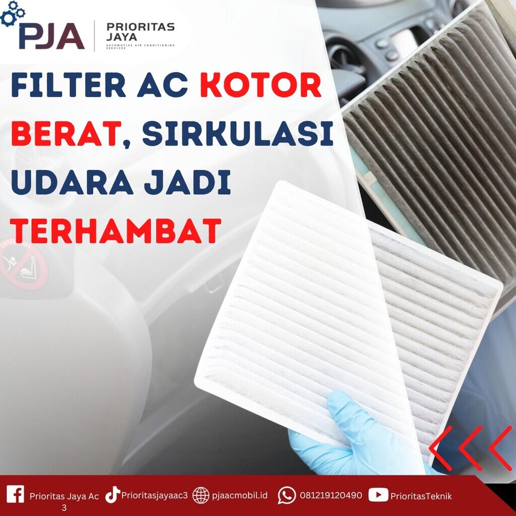 Filter Udara AC Mobil Kotor Akan Berakibat Fatal Terhadap Komponen Lainnya