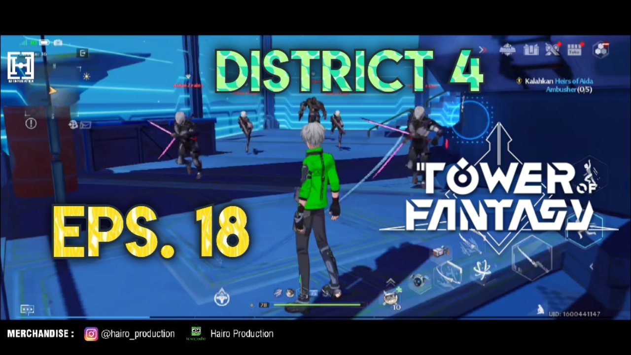 (Video) Eps. 18. District 4 - TOWER OF FANTASY #subindo #gameplay #story