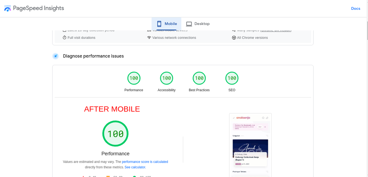 SEO Warning! Optimasi kecepatan website di butuhkan