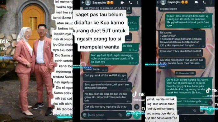 Viral! Uang Seserahan Kurang Rp. 700 Ribu, Sepasang Kekasih Di Palembang Gagal Nikah