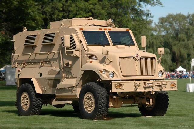 Belum Lama Dikirim, MaxxPro MRAP Donasi dari Amerika Sudah Gosong