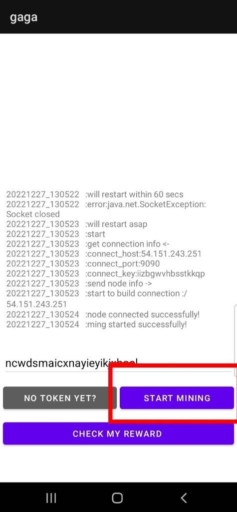 Cara Instalasi Dan Mulai Mining Gaga Node.