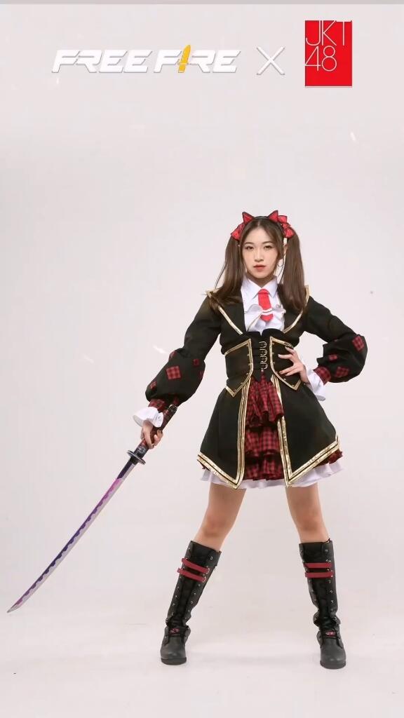 9 Potret Cantik Member JKT48 Yang Cosplay Jadi Karakter Free Fire! Mana Jagoanmu?