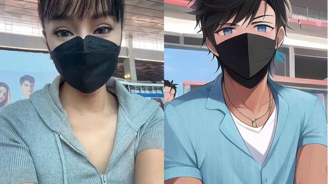 Lucinta Ikuti Tren Filter Anime, Bikin Netizen Ngakak: Filter Pengungkap jati diri