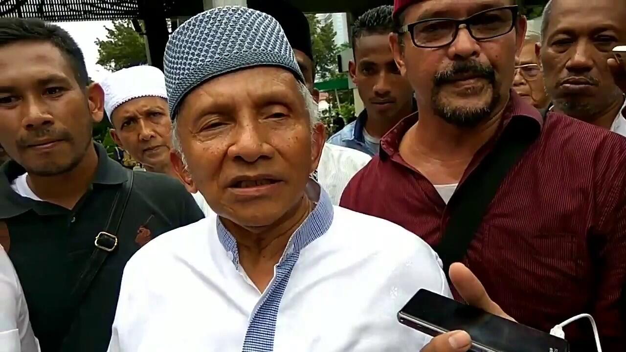 Amien Rais Maafkan Parpol Lain yang Diduga intervensi Verifikasi Faktual Partai Ummat