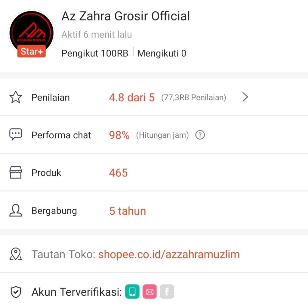 12 Rekomendasi Toko Gamis di Shopee Murah dan Terpercaya 2023