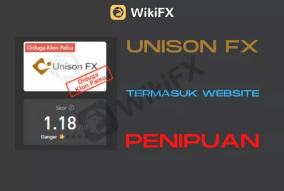 Unison FX Masuk Daftar Website Yang Melakukan Penipuan