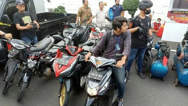 Mau Untung Malah Buntung, Motor Curian Sudah Diperbaiki Terciduk Polisi!