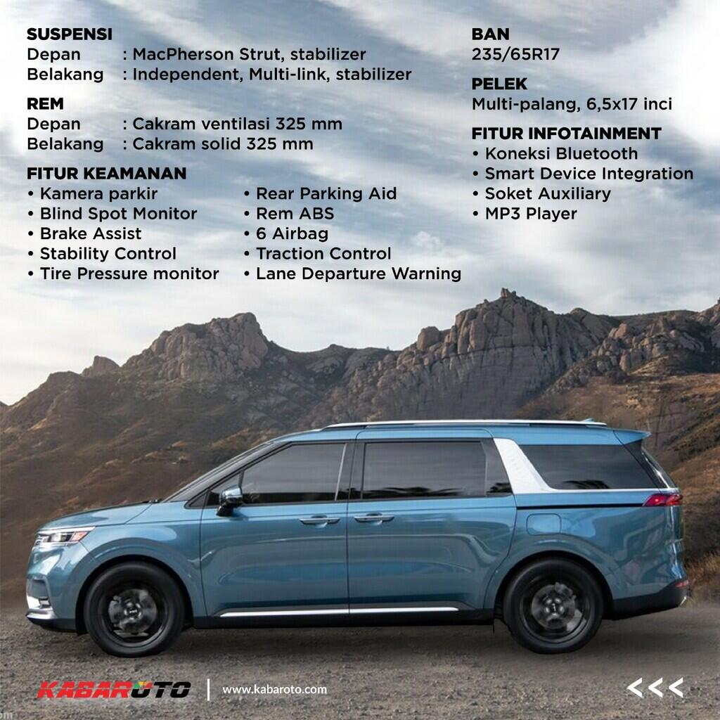 Dibekali Fitur Canggih, Kia Carnival 4-Seater Tambah Nyaman Dan Eksklusif