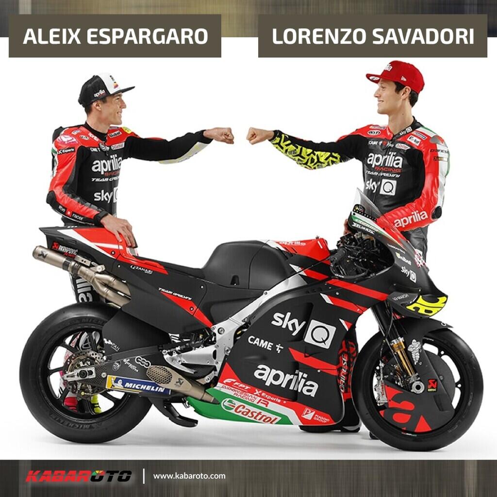 Komentar Para Pembalap Dan Bos Aprilia Tentang Motor Baru RS-GP Di Ajang MotoGP