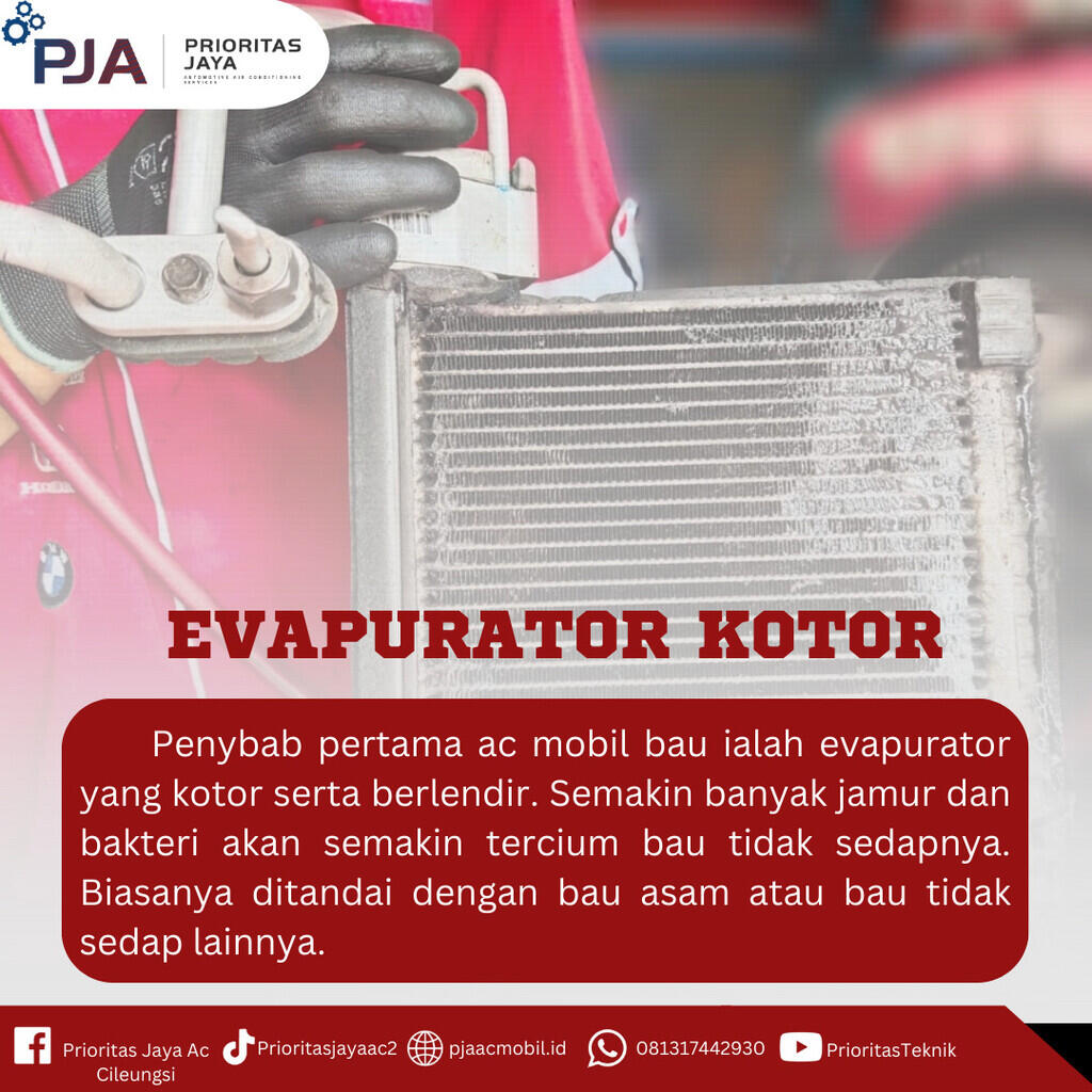 Penyebab Bau Pada Ac Mobil