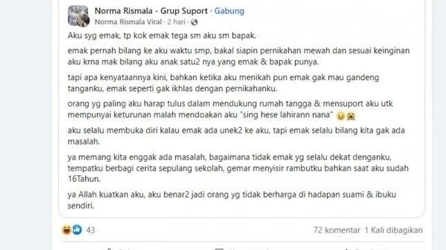 Akhirnya Suami Eks Norma Risma! Yang Viral Akibat Seingkuhi Mertua, Lapor Poisi