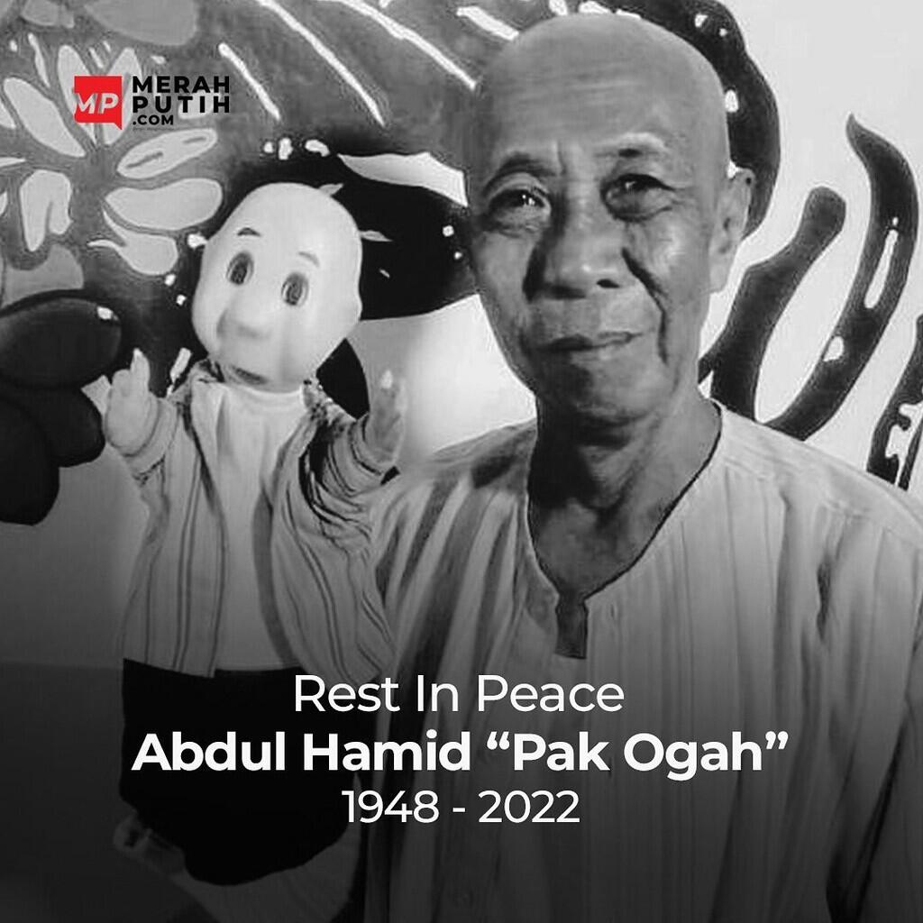 Berpulangnya Abdul Hamid, Pengisi Suara Tokoh Pak Ogah dalam Serial 'Si Unyil'