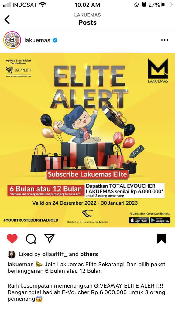 Awal Tahun Menjemput Cuan Ikutan Giveaway Lakuemas Berhadiah Rp6.000.000!