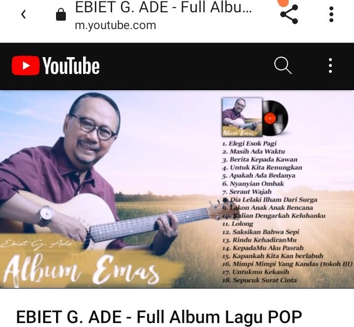 Lagu Lawas Ebiet G Ade Sepanjang Zaman 