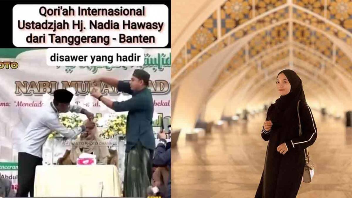 Heboh Video Qoriah Disawer Saat Baca Al-Qur'an, Apakah Aksi yang Pantas Dilakukan?