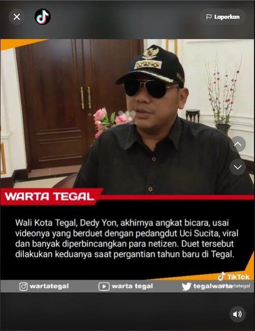 MENGENAL WALIKOTA TEGAL YANG LAGI VIRAL