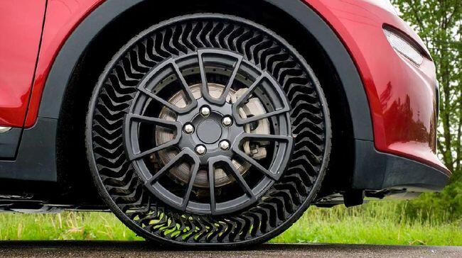 Wow! Ban Tanpa Angin Bakal Dijual oleh Michelin