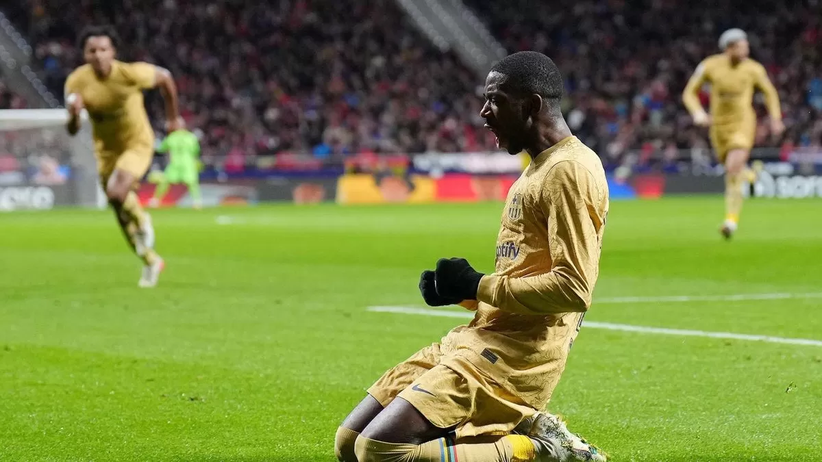 Atletico Madrid 0-1 Barcelona, Dembele Membawa Blaugrana Semakin Kokoh di Puncak