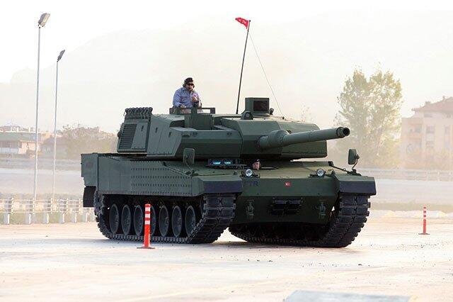 Main Battle Tank Altay Buatan Turki Resmi Masuk Jalur Produksi
