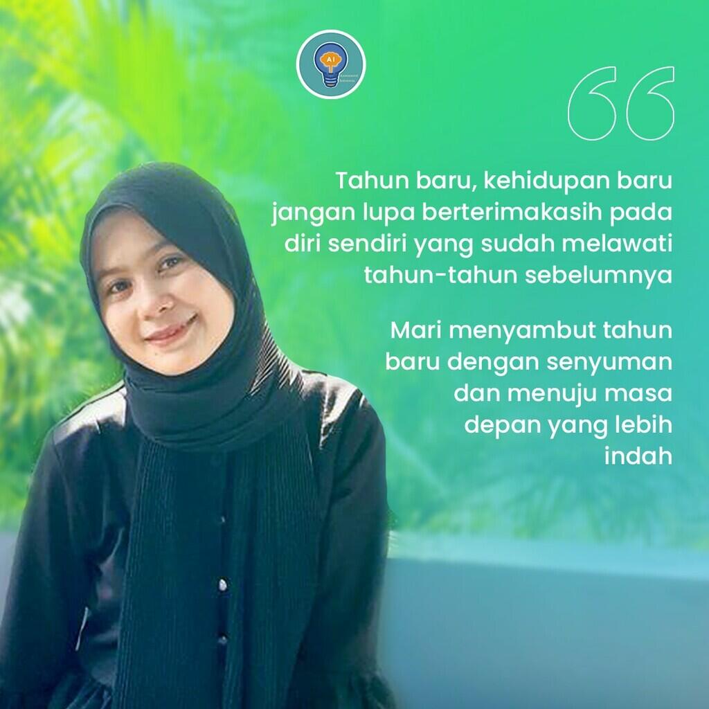 Kamu hebat ! Kamu bisa ! Semangat lewati 2023 dengan penuh senyuman dan karyamu