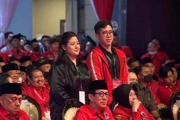 Kenalkan Dua Anak Puan di HUT ke-50 PDIP, Megawati: Mau Masuk Politik