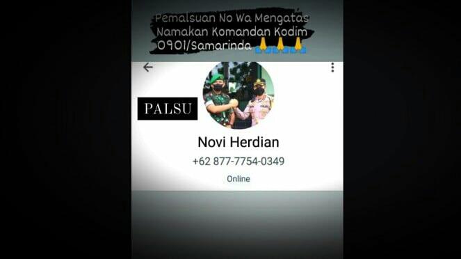 Waspada Kejahatan Pemalsuan Identitas, Kolonel TNI Teman AHY Akmil 2000 Jadi Korban!