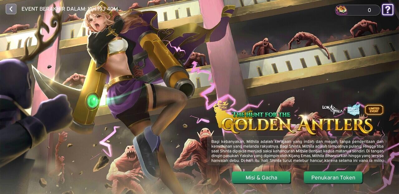Lokapala update Ksatriya baru &quot;Shinta&quot;, Skin kolaborasi dan Event ingame