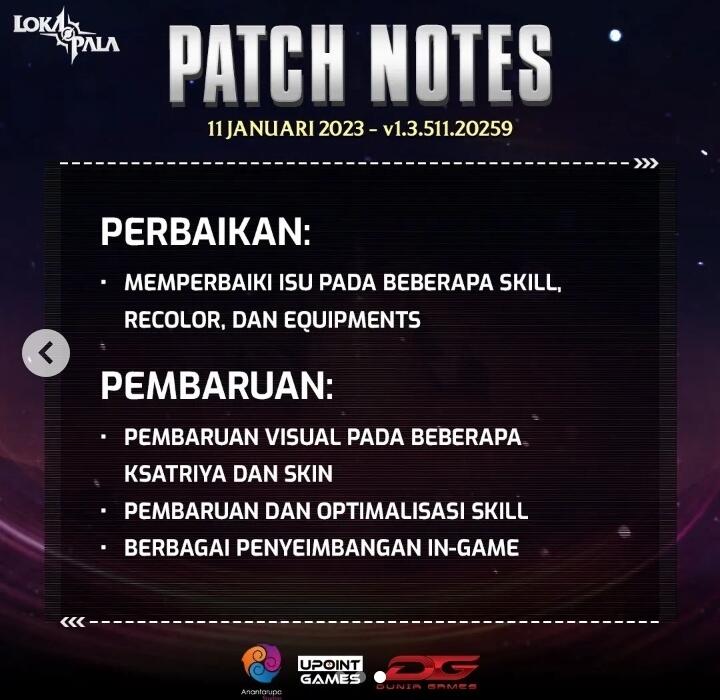 Lokapala update Ksatriya baru &quot;Shinta&quot;, Skin kolaborasi dan Event ingame