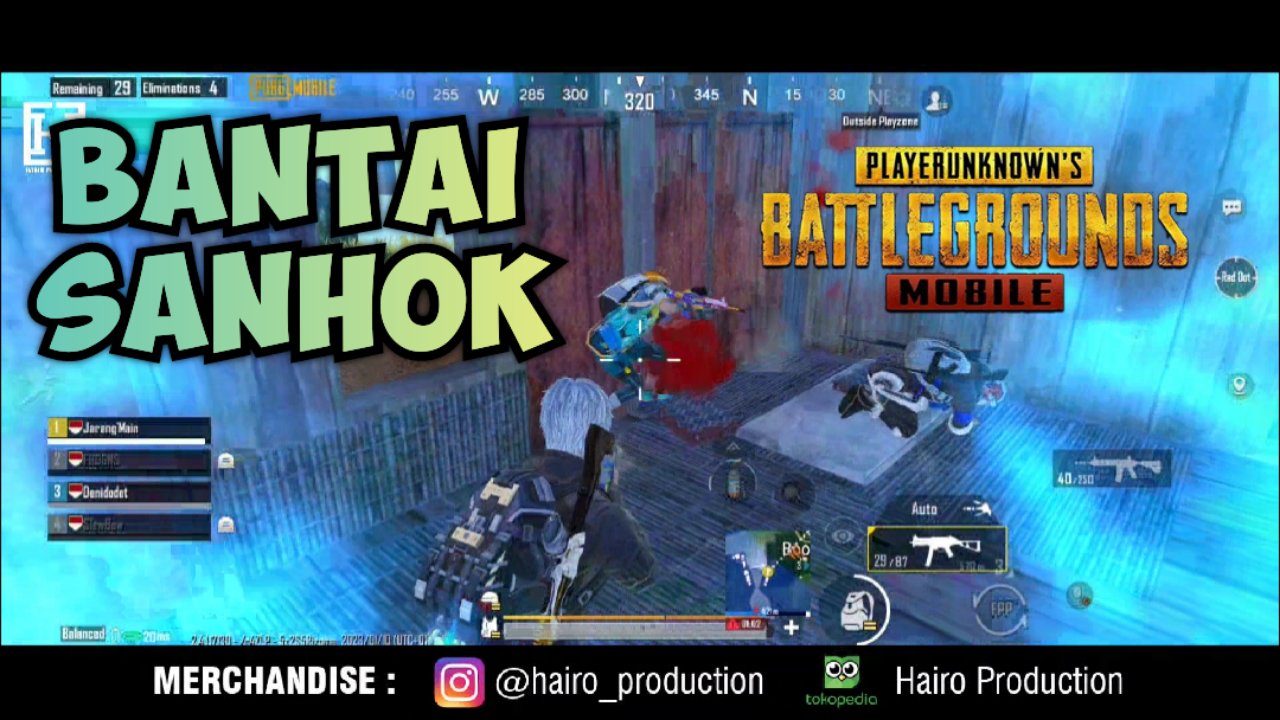 &#91;Video&#93; BANTAI SANHOK, JARANG MAIN BISA SAMPE LATE GAME - PUBG MOBILE