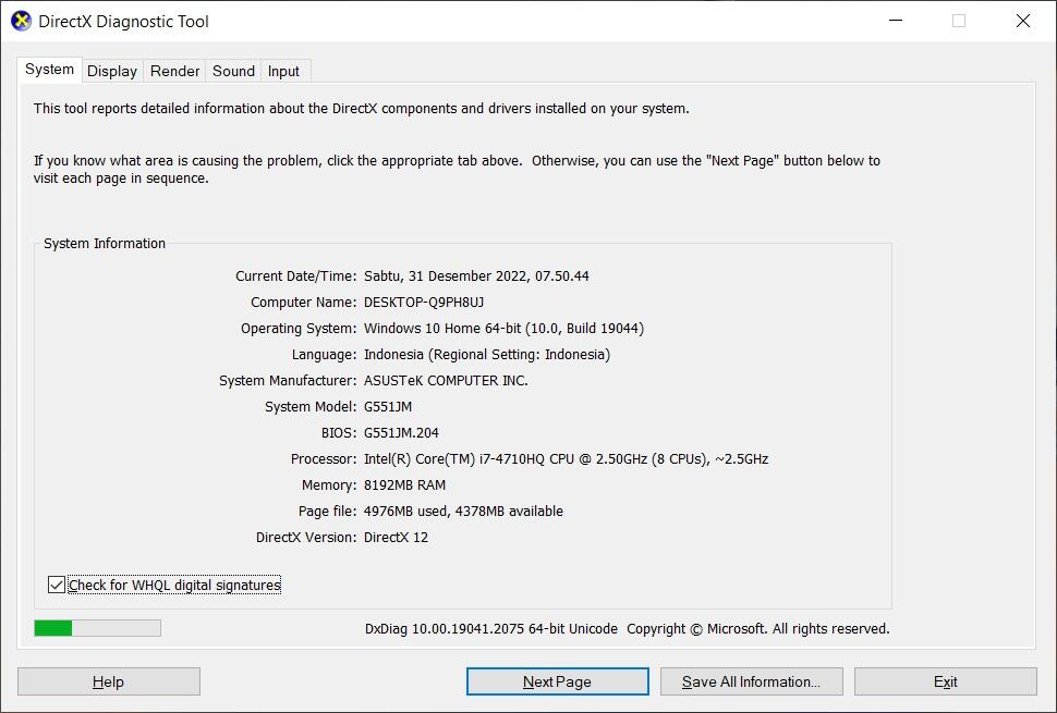 JUAL LAPTOP GAMING ASUS ROG G551JM-Core i7-4710HQ, NVIDIA GTX860M 2GB