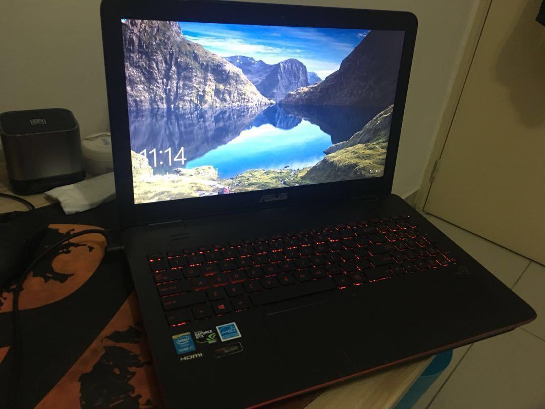 JUAL LAPTOP GAMING ASUS ROG G551JM-Core i7-4710HQ, NVIDIA GTX860M 2GB