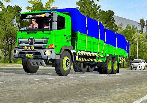 Download 4 MOD BUSSID Truck Sale Jadi Free Terbaru, Link MediaFire!