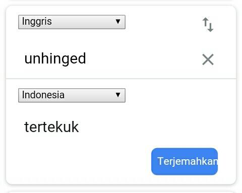 Arti Kata &quot;unhinged&quot; Mungkin Dimari ada yang Belum Tahu? 