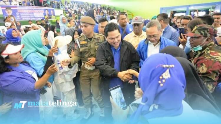Relawan ETOR: Erick Thohir Layak Maju Capres 2024, PAN: ET Capres Kita
