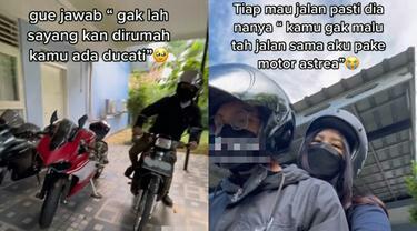 Tak Pernah Malu Pakai Motor Jadul Sebab Dirumah Punya Moge, Pria yang Inspiratif!