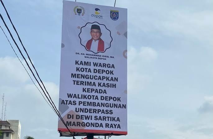 Baliho Walikota Depok Tuai Cibiran Dan Hujatan Warganet! Berikut Alasannya!