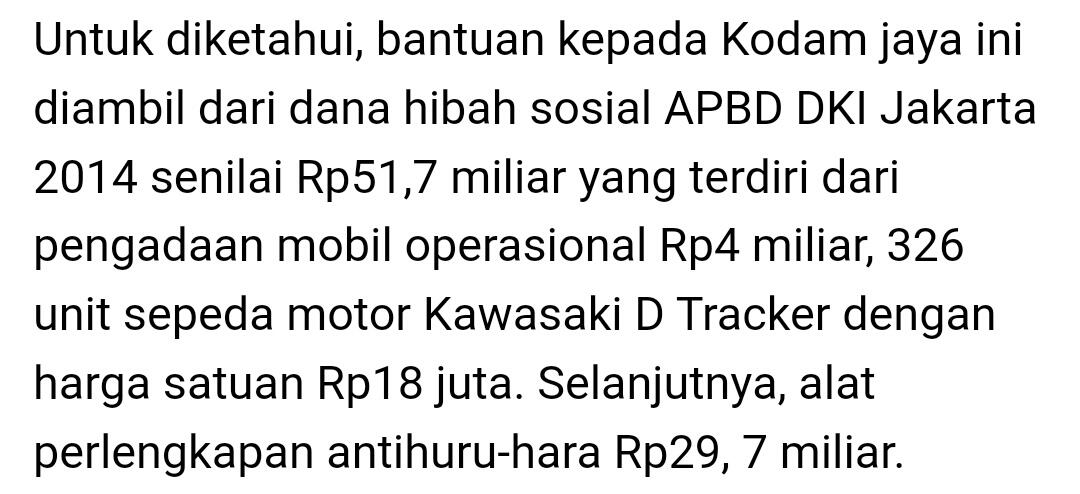 Hibah Mobil Mewah Satpol PP DKI ke Kodam Jaya, Pangdam: Minta Rp 56 M Dikasih Rp 11 M