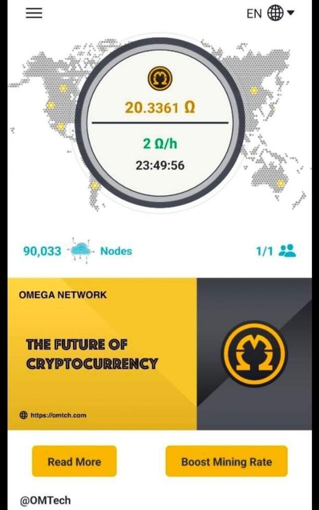 Apk Penambangan Cryptocurrency(Omega Mining)